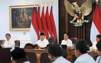 Presiden Prabowo Subianto memimpin Rapat Kabinet Merah Putih/Ist