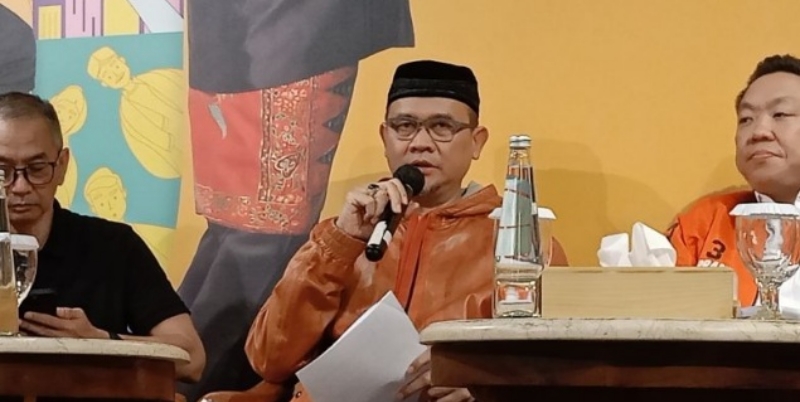 Ketua Tim Pemenangan Cagub dan Cawagub Jakarta Pramono Anung-Rano Karno, Lies Hartono alias Cak Lontong/Ist