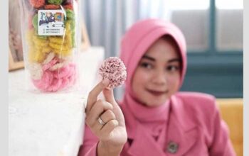 GladiSnack Rengginang Rainbow