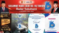 Selamat HUT Radar Sukabumi ke 16