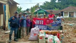 INTI Sukabumi Salurkan Bantuan ke Korban Bencana di Wilayah Terpencil