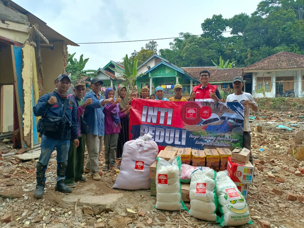 Perhimpunan Indonesia Tionghoa (INTI) Sukabumi melalui gerakan (INTI Peduli) kembali menunjukkan komitmennya dalam membantu masyarakat terdampak bencana di Kabupaten Sukabumi.