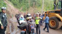 Akses Jalan Bagbagan Kiaradua Sukabumi Mulai Bisa Dilintasi Kendaraan, Dua Hari Tertutup