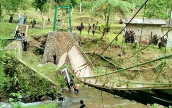 Jembatan Gantung Cidahu Sukabumi