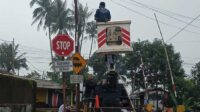 Kota Sukabumi Diterpa Cuaca Ekstrim, Kerusakan PJU Menjamur