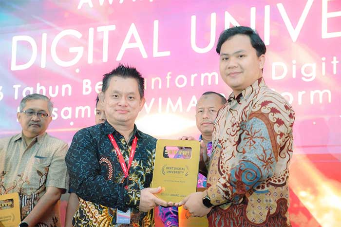 Nusa Putra University Raih Penghargaan Best Digital University