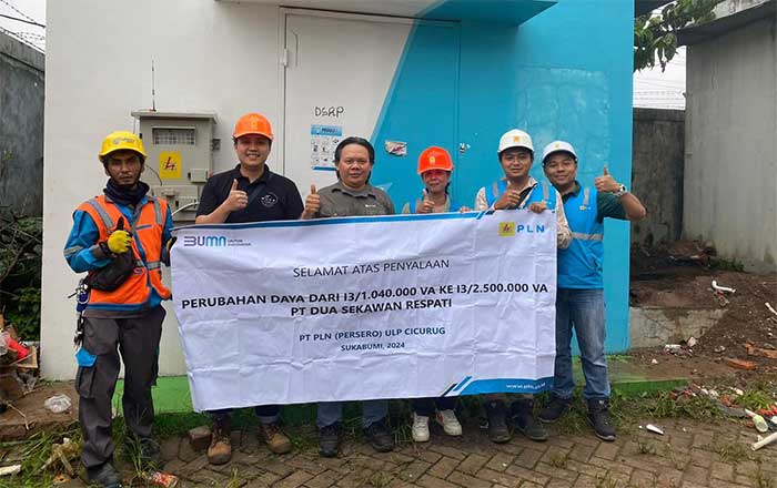 PLN Sukabumi Energize PT Dua Sekawan Respati