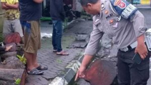 Pengendara Motor Tabrak Trotoar di Palabuhanratu Sukabumi, Meninggal Dunia