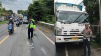 Penumpang Motor Ibu Hamil di Sukabumi, Tewas Diseruduk Truk di Cibadak