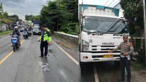 Penumpang Motor Ibu Hamil di Sukabumi, Tewas Diseruduk Truk di Cibadak
