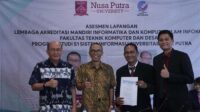 Progdi Sistem Informasi Nusa Putra University Sukses Jalani Asesmen Lapangan Re-Akreditasi Nasional