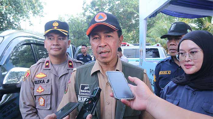 Sekretaris daerah Kabupaten Sukabumi Ade Suryaman