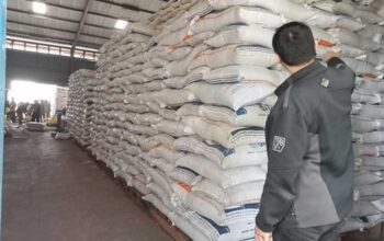 Stok Beras Bulog Sukabumi
