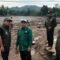 Anggota Komisi IX DPR RI, Zainul Munasichin saat meninjau langsung lokasi banjir bandang di Desa Datar Nangka, Kecamatan Sagaranten, Kabupaten Sukabumi, Jumat 6 Desember 2024.
