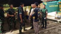 Peduli Masyarakat Terdampak Banjir di Sukabumi, TNI AD Dirikan Posko Dapur Lapangan