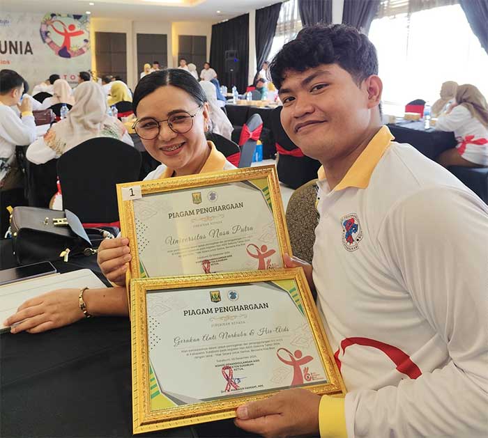 UKMK Ganas NPU Raih Penghargaan Bupati