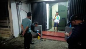 Penampakan Kantor Media di Bogor Dibakar OTK