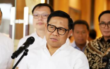 Menteri Koordinator bidang Pemberdayaan Masyarakat Muhaimin Iskandar. (Dery Ridwansah/ JawaPos.com)