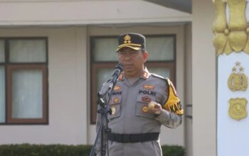 Kapolres Sukabumi AKBP Samian. 