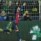 Pemain Barcelona Ferran Torres merayakan keberhasilannya mencetak gol pada pertandingan Liga Champions kontra Borussia Dortmund di Stadion Signal Iduna Park, Dortmund, Rabu (11/12/2024).