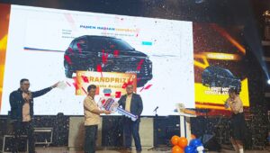 BRI Branch Office Sukabumi Gelar Panen Hadiah Simpedes, Nasabah Unit Gegerbitung Menang Mobil