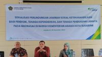 BPJS Ketenagakerjaan Sosialisasikan Program di Lingkungan Kemenag Kota Sukabumi
