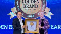 JNE Raih Penghargaan Golden Brand of The Year 2024