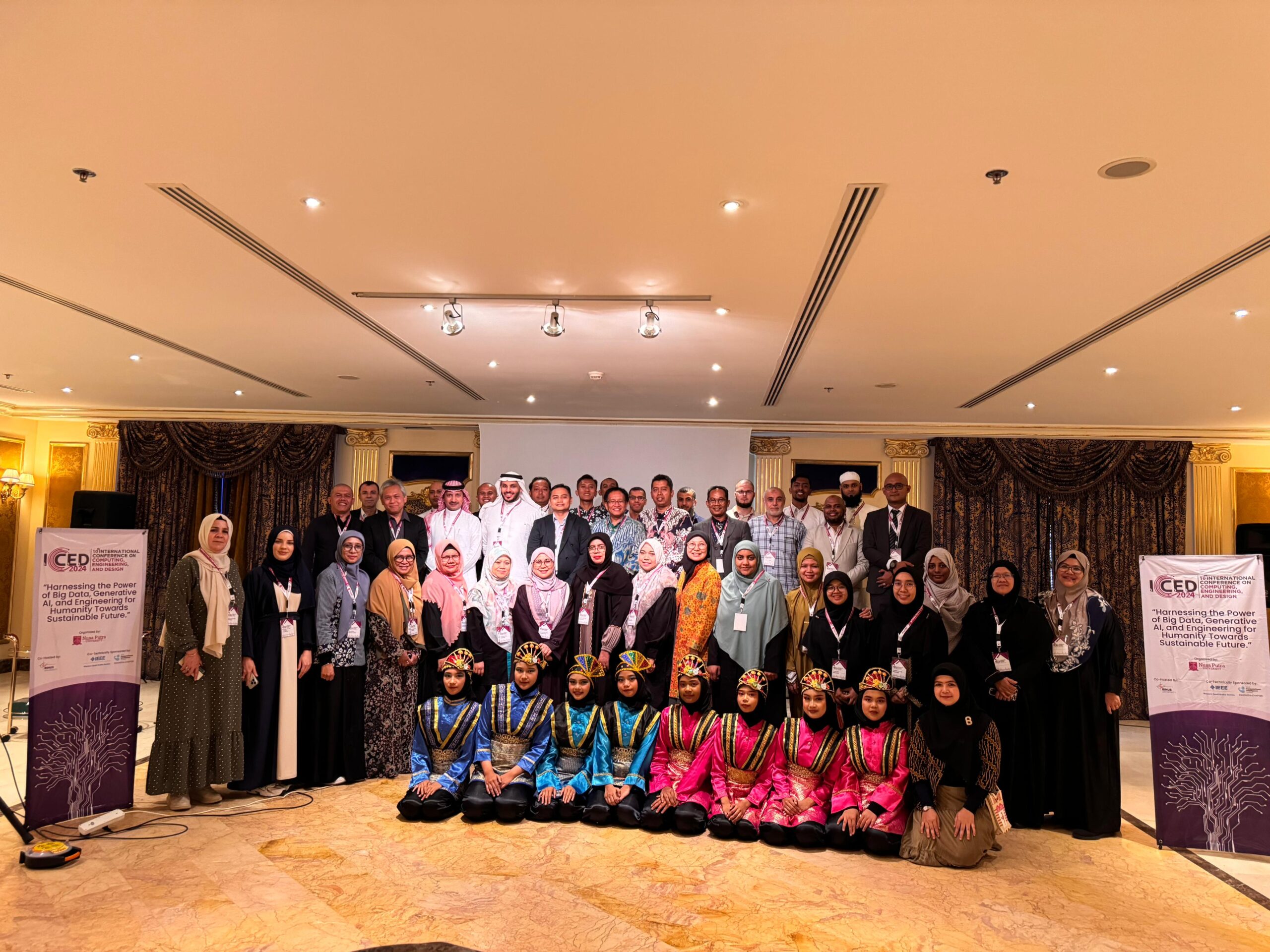 Nusa Putra University (NPU) secara resmi memulai rangkaian penyelenggaraan konferensi internasional bidang teknik, komputer dan desain.  (FOTO : dok/ist)
