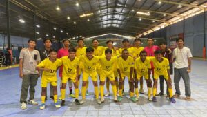 Tim Futsal HMTI Nusa Putra University Raih Juara 3 di West Java Student Sport Olympiad