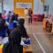 Petugas Diarpus Kabupaten Sukabumi, saat memberikan pelatihan kepada warga binaan Lapas Kelas IIA Warungkiara.