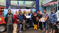 PWI Kota Sukabumi Salurkan Bantuan di Nyalindung