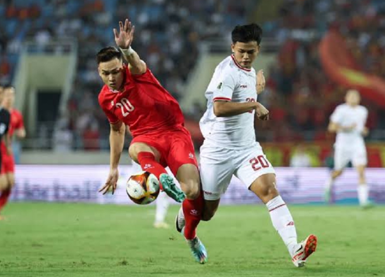 Hasil Indonesia vs Vietnam, Skuad Garuda Kalah 1-0 dari The Golden Star-Istimewa-