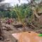 Kondisi pondok pesantren Istabroq di Kampung Cisoka, Desa Jayanti, Kecamatan Palabuhanratu, Kabupaten Sukabumi pasca banjir bandang.(FOTO : NANDI/ RADARSUKABUMI)