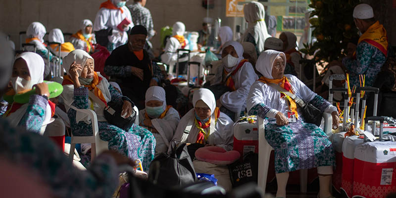 jemaah haji Indonesia/Istimewa