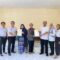PEMBAGIAN SERTIFIKAT: Sebanyak 88 warga Kelurahan Sriwidari, Kecamatan Gunung Puyuh, berhasil mendapatkan sertifikat gratis melalui Program PTSL yang kini tengah digalakkan Kantor Pertanahan (Kantah) Kota Sukabumi.(FT: IST)