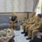 Petugas DP3A Kabupaten Sukabumi, saat foto bersama usai rapat koordinasi lintas sektoral di RSUD Sekarwangi Cibadak, untuk penanganan anak dan ibu korban kasus penyiraman air keras di Nagrak.