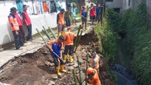 Penampakan Gang Artayasa Baros Kota Sukabumi Terancam Tergerus Longsor
