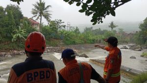 Irigasi Sungai Cipelang Kota Sukabumi Jebol, BPBD: Segera Diperbaiki
