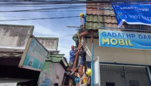Detik-detik Pekerja PT Pusat Gadai Tersengat Listrik di Cicantayan,  Alami Luka Bakar 80 Persen