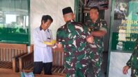 Kegembiraan Empan Supiandi Guru Jampang Tengah Saat Dibantu Danramil 