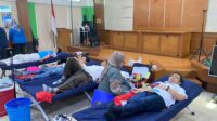 PLN UP3 Sukabumi Gelar Kegiatan Donor Darah, Sambut Bulan K3 Nasional Tahun 2025