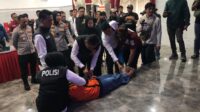 Detik-Detik Pencuri Uang Dolar dan Emas di Rumah Dokter Pingsan Saat Konferensi Pers di Sukabumi Kota 