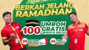 Alfamart Bagi-bagi 100 Umrah Gratis dan Wisata Religi Untuk Konsumen Setianya, Cek Caranya Di Sini!