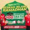 Mengawali tahun 2025, Alfamart menghadirkan program undian Kejutan Awal Tahun spesial menyambut bulan Ramadan dengan berbagi 100 tiket umrah atau wisata religi ke destinasi pilihan bagi para konsumen setianya. 