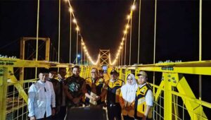 Ini Pesan Bupati Sukabumi Terkait Viralnya Jembatan Lalay Warungkiara Hancur