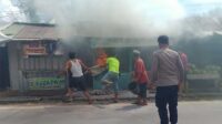 Kios di Cikembar Sukabumi Dilalap Si Jago Merah, Diduga Akibat Regulator Gas LPG Bocor
