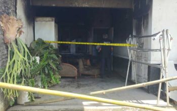Kebakaran jumah Janda Cireunghas Sukabumi