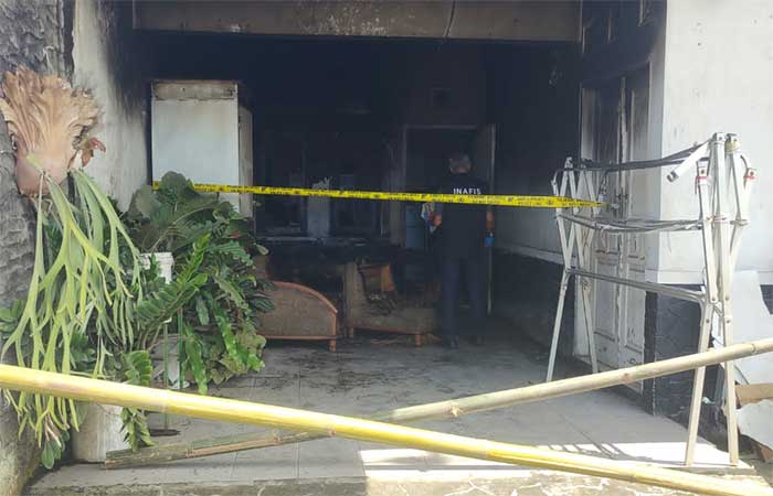 Kebakaran jumah Janda Cireunghas Sukabumi