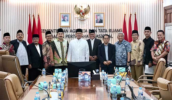 Menteri Nusron Rakor dengan Lembaga dan Organisasi Keagamaan Islam