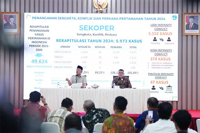 Menteri Nusron Wahid Ungkap Strategi Pemberantasan Mafia Tanah